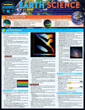دانلود کتاب Earth Science: a QuickStudy Laminated Reference Guide
