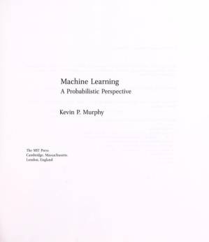 دانلود کتاب Machine Learning: A Probabilistic Perspective