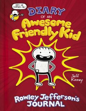 دانلود کتاب Diary of an Awesome Friendly Kid: Rowley Jefferson’s Journal
