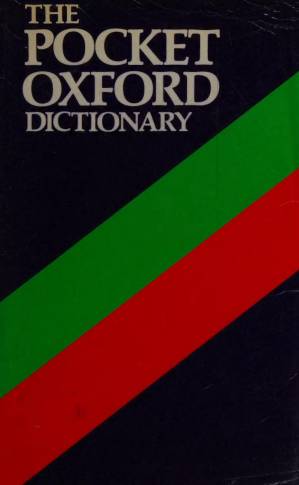 دانلود کتاب The Pocket Oxford Dictionary of Current English