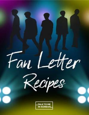 دانلود کتاب Fan Letter Recipes For K-Pop Fans