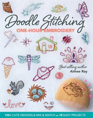 دانلود کتاب Doodle Stitching One-Hour Embroidery
