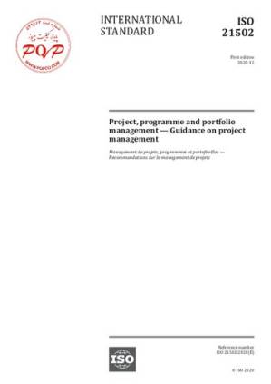 دانلود کتاب ISO 21502 Project, Programme and Portfolio Management — Guidance on Project Management