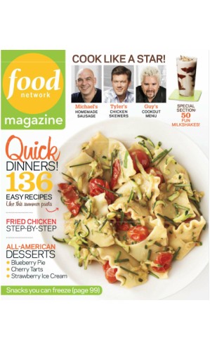 دانلود کتاب Food Network Magazine July/August 2012