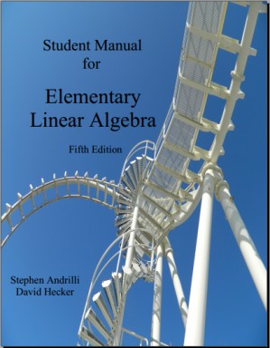 دانلود کتاب Elementary Linear Algebra 5th Student Solutions Manual