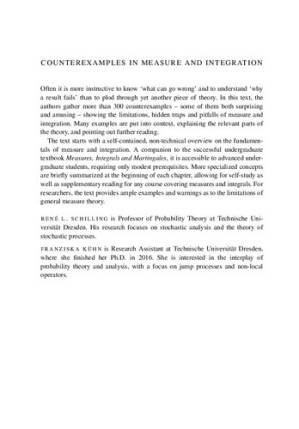 دانلود کتاب Counterexamples in Measure and Integration