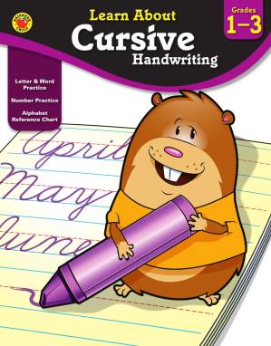 دانلود کتاب Learn About – Cursive Handwriting, Grades 1 – 3
