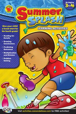 دانلود کتاب Summer Splash Learning Activities, Grades 3 – 4