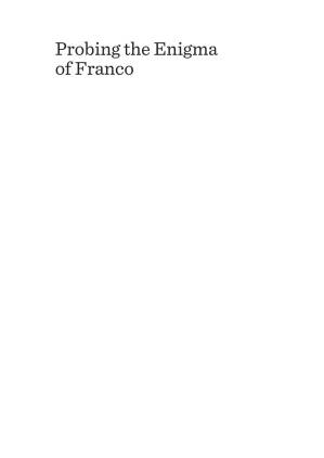 دانلود کتاب Probing the Enigma of Franco