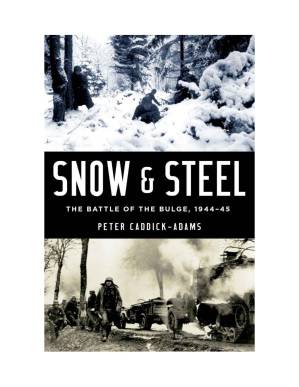 دانلود کتاب Snow and Steel: The Battle of the Bulge, 1944-45