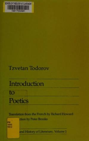 دانلود کتاب Introduction to Poetics