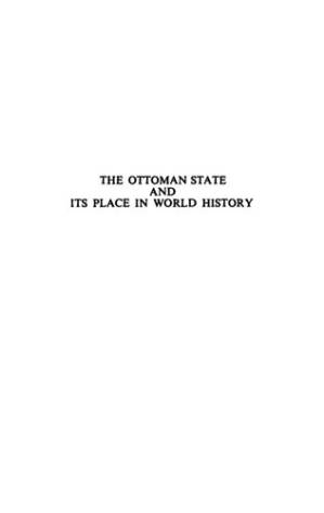 دانلود کتاب The Ottoman State and Its Place in World History