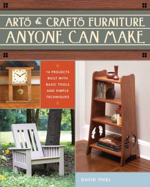 دانلود کتاب Arts & Crafts Furniture Anyone Can Make