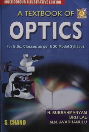 دانلود کتاب A Textbook of Optics