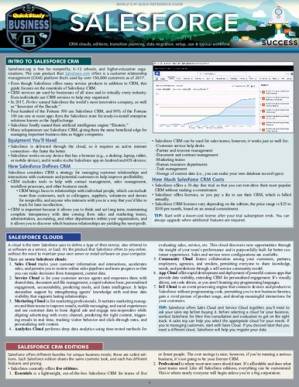 دانلود کتاب Salesforce: A Quickstudy Laminated Reference Guide
