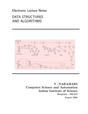 دانلود کتاب Data Structures and Algorithms – Lecture Notes from IISc