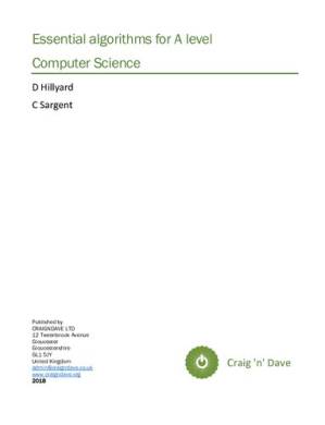 دانلود کتاب Essential algorithms for A Level Computer Science