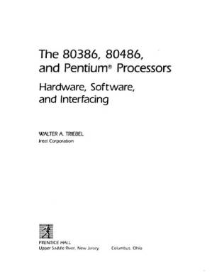 دانلود کتاب The 80386, 80486, and Pentium Processors: Hardware, software, and interfacing