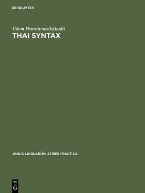 دانلود کتاب Thai Syntax: An Outline
