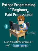 دانلود کتاب Python Programming from Beginner to Paid Professional