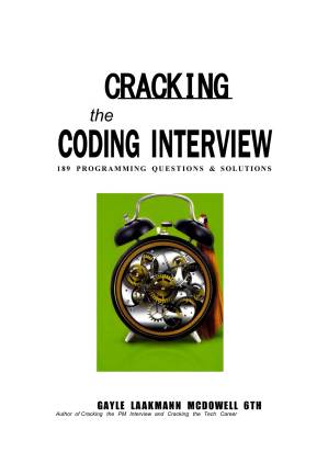 دانلود کتاب Cracking the Coding Interview, 6th Edition 189 Programming Questions and Solutions