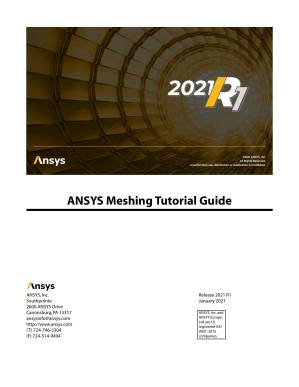 دانلود کتاب Meshing Tutorial Guide