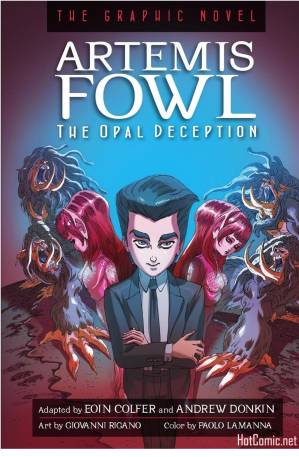 دانلود کتاب Artemis Fowl The Opal Deception Graphic Novel