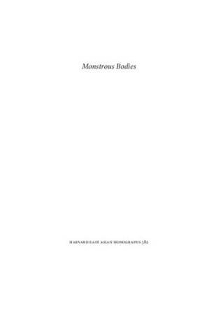 دانلود کتاب Monstrous Bodies: The Rise of the Uncanny in Modern Japan