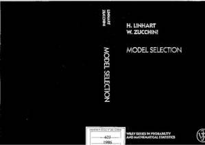 دانلود کتاب Model Selection (Wiley Series in Probability and Statistics – Applied Probability and Statistics Section)