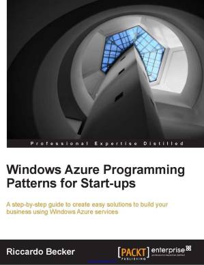 دانلود کتاب Windows Azure programming patterns for Start-ups