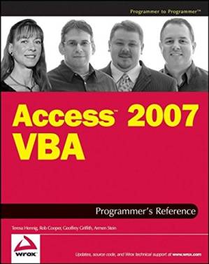دانلود کتاب Access 2007 VBA Programmer’s Reference