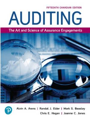 دانلود کتاب Auditing: The Art and Science of Assurance Engagements