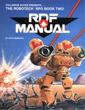 دانلود کتاب The Robotech RPG Book two – RDF Manual
