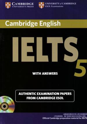 دانلود کتاب IELTS 5 with Answers by Cambridge