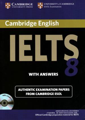 دانلود کتاب IELTS 8 with Answers by Cambridge