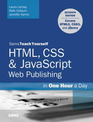 دانلود کتاب Web Publishing with Html5 and Css3 in One Hour a Day