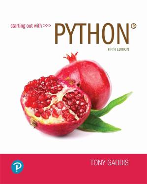 دانلود کتاب Starting Out With Python ( 5th International Edition )