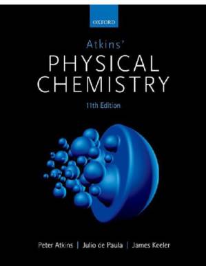 دانلود کتاب Atkins physical chemistry 11th edition 2019