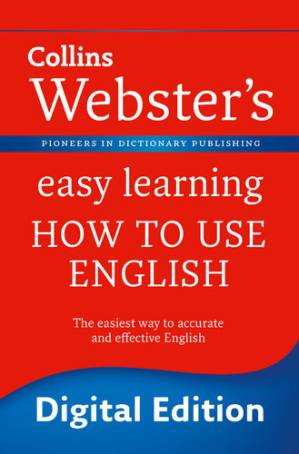 دانلود کتاب Collins Webster’s easy learning how to use English.