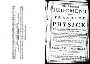 دانلود کتاب The Astrological Judgment and Practice of Physick ( Medical Astrology)