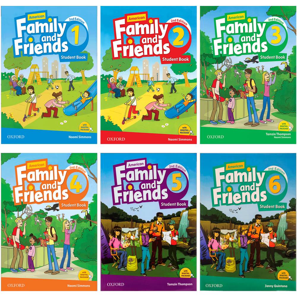 مجموعه کتاب های American Family and Friends Second Edition
