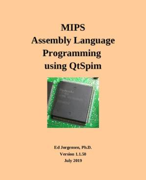 دانلود کتاب MIPS Assembly Language Programming using QtSpim