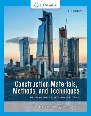 دانلود کتاب Construction Materials, Methods, and Techniques: Building for a Sustainable Future