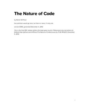 دانلود کتاب The nature of code [simulating natural systems with processing]