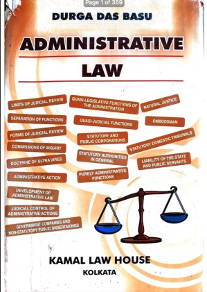 دانلود کتاب Administrative Law