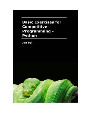 دانلود کتاب Basic Exercises for Competitive Programming Python