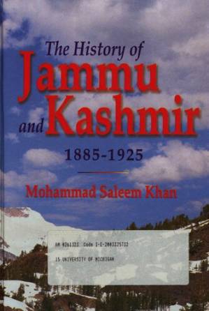 دانلود کتاب The History of Jammu & Kashmir, 1885-1925