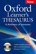 دانلود کتاب Oxford Learner’s Thesaurus – A Dictionary of Synonyms