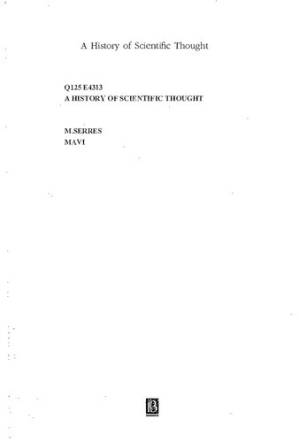 دانلود کتاب A History of Scientific Thought: Elements of a History of Science