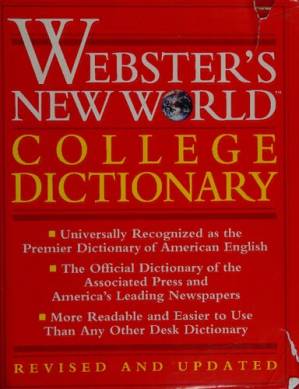 دانلود کتاب Webster’s New World College Dictionary